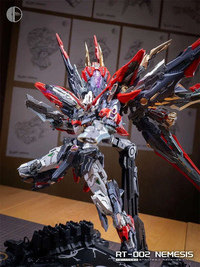 【In stock】Infinite Dimension Infinite Nova Nemesis 1/100 10th Anniversary Original Mecha Trendy Assembly Model Toy First Batch