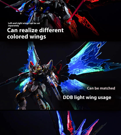 Kosmos 1/100 MGEX Aile Strike Freedom RGB Kit - Multicolor LED Lighting for 1/100 MGEX