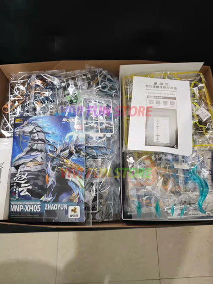 In Stock MOTOR NUCLEAR MNP-XH05 ZHAOYUN Assembling Movable Model Toys Alloy Skeleton Mecha TIANYOUXING LONGDANHUJIANG With Horse