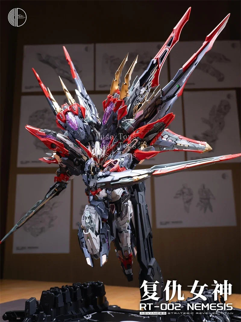 【In stock】Infinite Dimension Infinite Nova Nemesis 1/100 10th Anniversary Original Mecha Trendy Assembly Model Toy First Batch