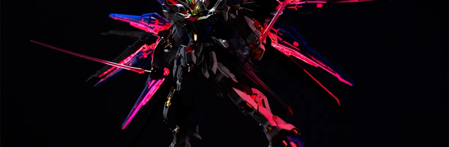 Kosmos 1/100 MGEX Aile Strike Freedom RGB Kit - Multicolor LED Lighting for 1/100 MGEX