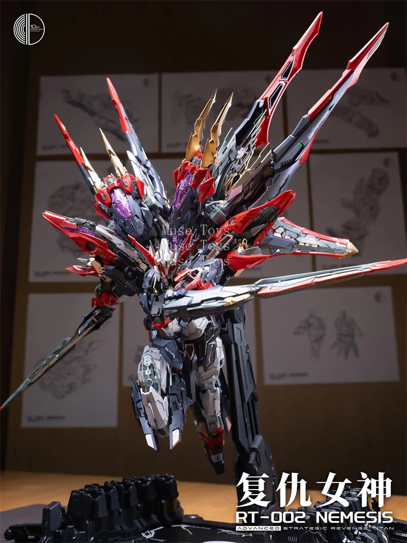 【In stock】Infinite Dimension Infinite Nova Nemesis 1/100 10th Anniversary Original Mecha Trendy Assembly Model Toy First Batch
