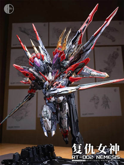 【In stock】Infinite Dimension Infinite Nova Nemesis 1/100 10th Anniversary Original Mecha Trendy Assembly Model Toy First Batch