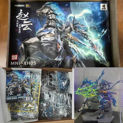 In Stock MOTOR NUCLEAR MNP-XH05 ZHAOYUN Assembling Movable Model Toys Alloy Skeleton Mecha TIANYOUXING LONGDANHUJIANG With Horse