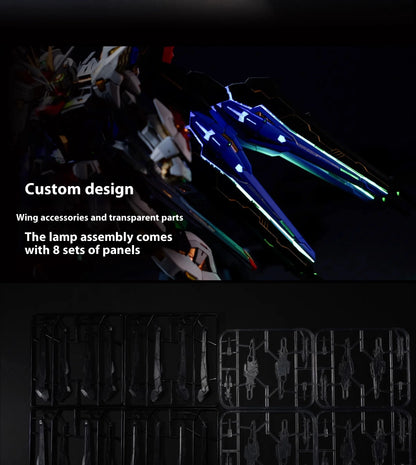 Kosmos 1/100 MGEX Aile Strike Freedom RGB Kit - Multicolor LED Lighting for 1/100 MGEX